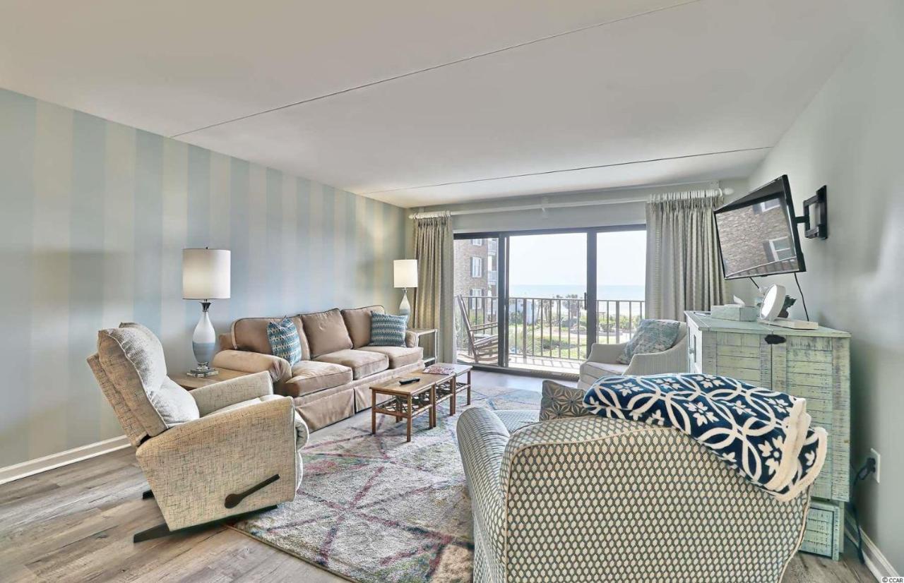 Cabana One Unit 302 - 3Rd Floor Oceanfront Condo - Sleeps 6! 2 Bed, 2 Bath Myrtle Beach Exterior photo
